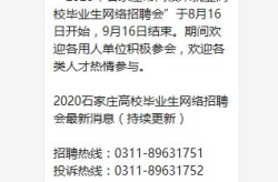 石家庄最新招聘信息今天,热门岗位汇总，求职者的就业指南
